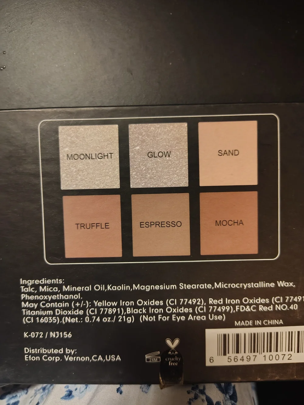 Prolux Highlight & Contour Palette — New Sealed